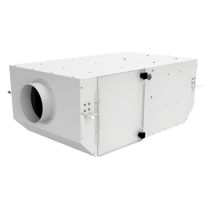 Blauberg Iso Box-F 200 G4/F8/Carbon V2 - Centrifugal inline fans with forward curved blades in sound-insulated casings with filters