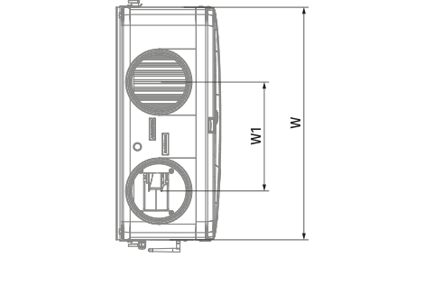 Blauberg Reneo D 181 S21 - Dimensions