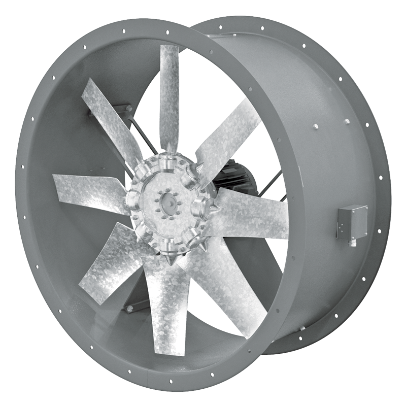 Series Blauberg Axis-FP 1400/1600 - Axial smoke extraction fans - Medium pressure and smoke extraction axial fans