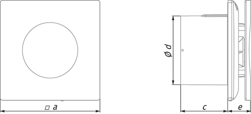 Blauberg Hi-Fi 125 - Dimensions