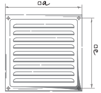Blauberg Decor-M 125x125s A - Dimensions