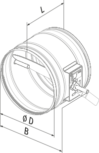 Blauberg VK 80 - Dimensions
