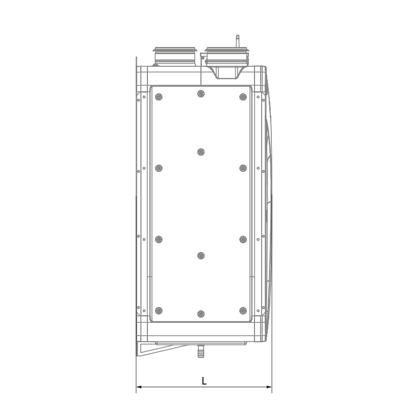 Blauberg Reneo SE 270 L S21 - Dimensions
