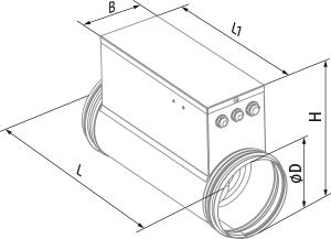 Blauberg EKH 315-2.4 - Dimensions