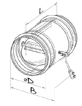 Blauberg VRVS 250 - Dimensions
