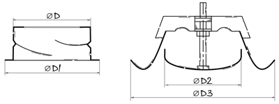 Blauberg VMR 100 - Dimensions
