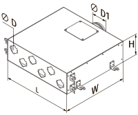 Blauberg BlauFast SR 125/63x6 03 - Dimensions