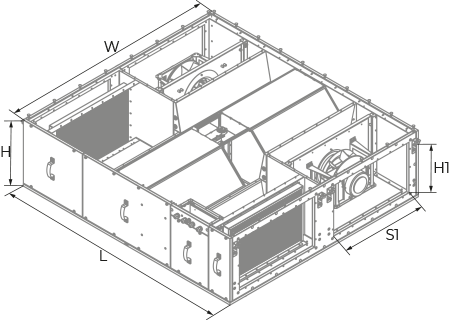 Blauberg BlauAIR CFP 3500 - Dimensions