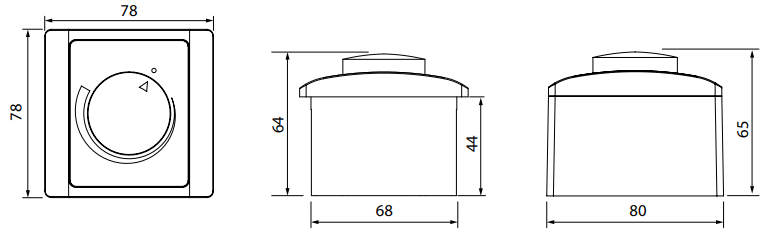Blauberg CDT E/0-10 - Dimensions