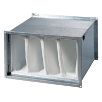For rectangular ducts - Filter-boxes - Series Blauberg KFBT (rectangular)