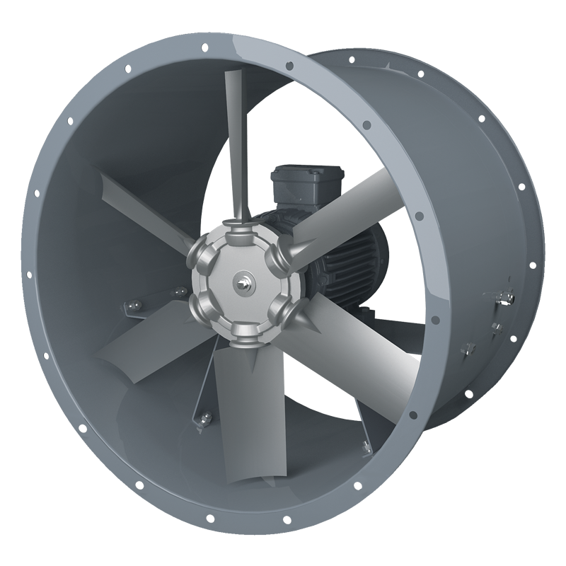 Series Blauberg Axis-P - Medium pressure axial fans - Medium pressure and smoke extraction axial fans