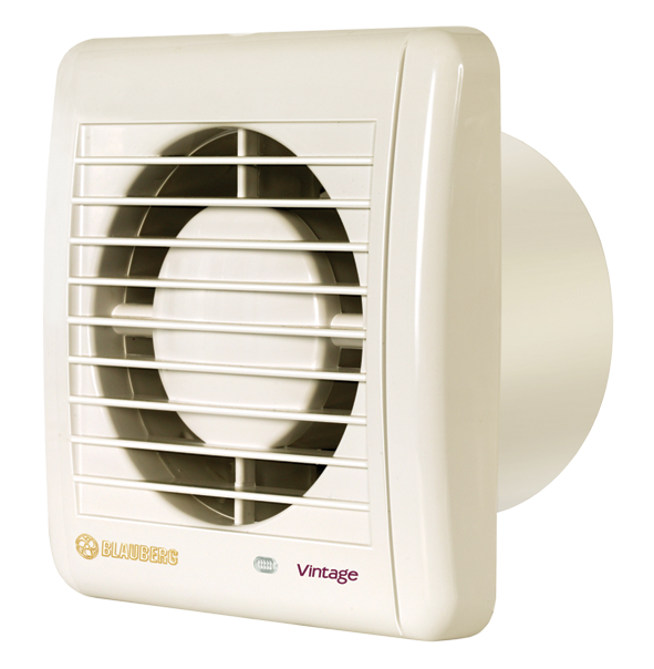 Blauberg Aero Vintage 100 - Low-noise axial fan for exhaust ventilation