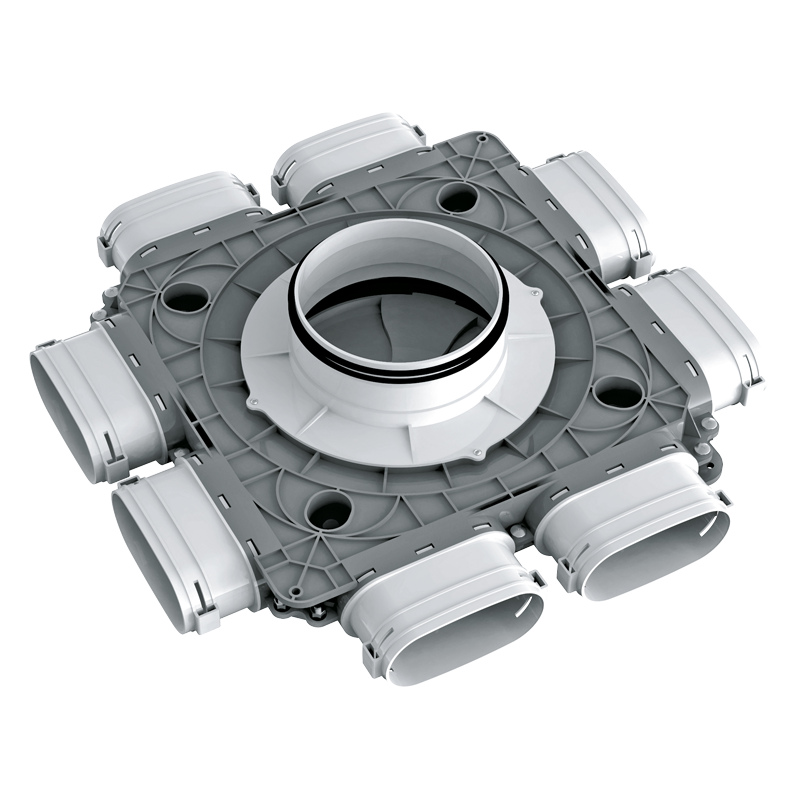 Series Blauberg BlauFast SO 52x8 60P - System 52 - Radial ductwork