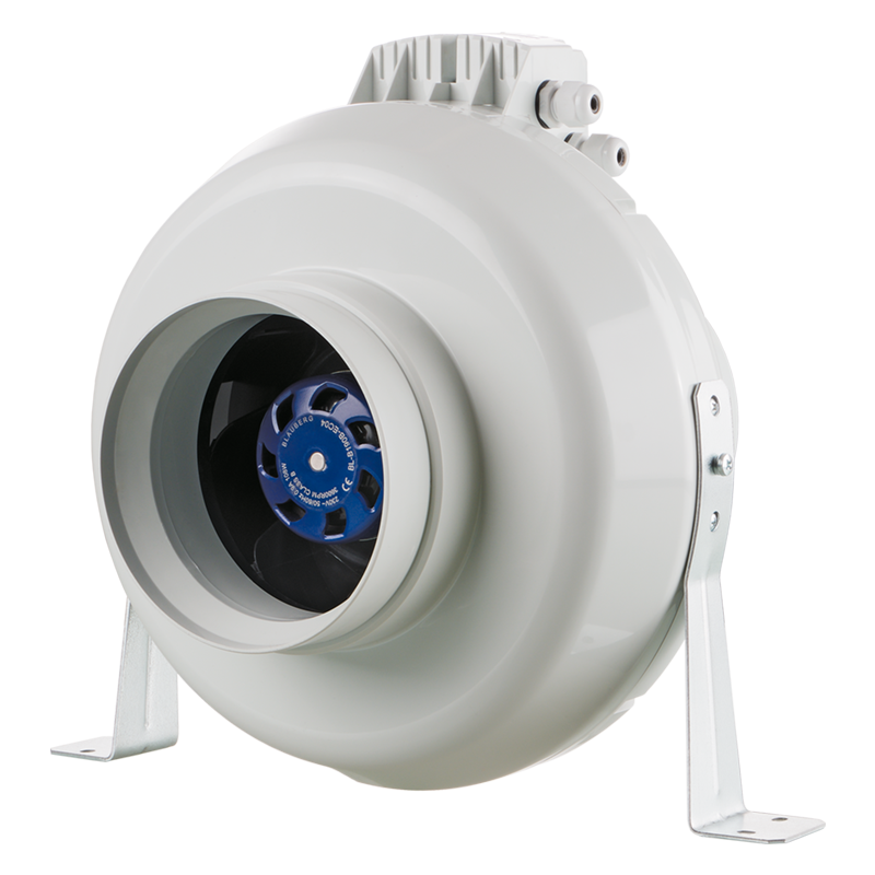 Blauberg Centro EC 100 - Centrifugal inline fans in plastic casings with EC-motors