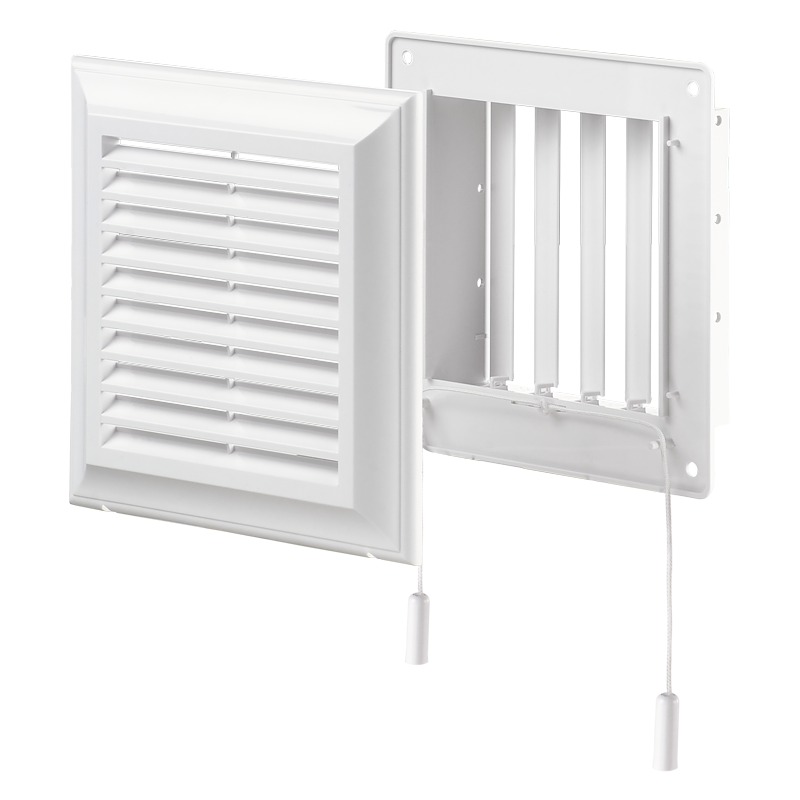 Blauberg Decor 140x140Rs - Plastic grilles for supply and exhaust ventilation