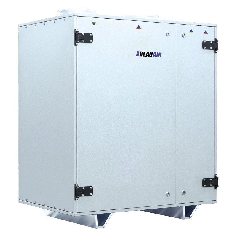 Series Blauberg BlauAIR RV - Vertical Units - Pre-configured commercial AHU