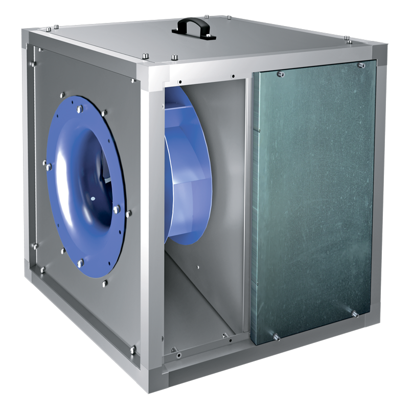 Blauberg Iso-VK 315 2E (230/60) - Kitchen inline fans in sound-insulated casings with operational temperature of 120 °C