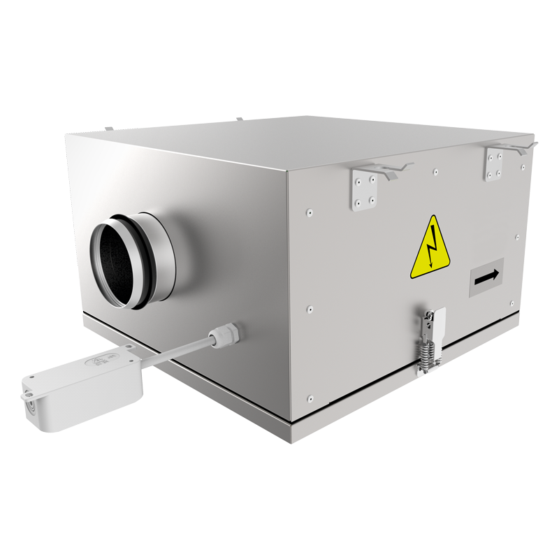 Blauberg Iso-RB 200 - Centrifugal inline fans with backward curved blades in cases with improved sound insulation properties