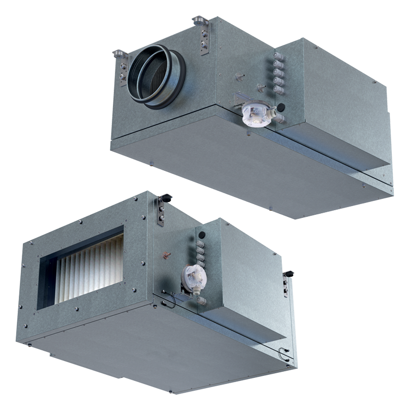 Series Blauberg Blaubox EC ME - Units with electrical heaters - Supply ventilation units