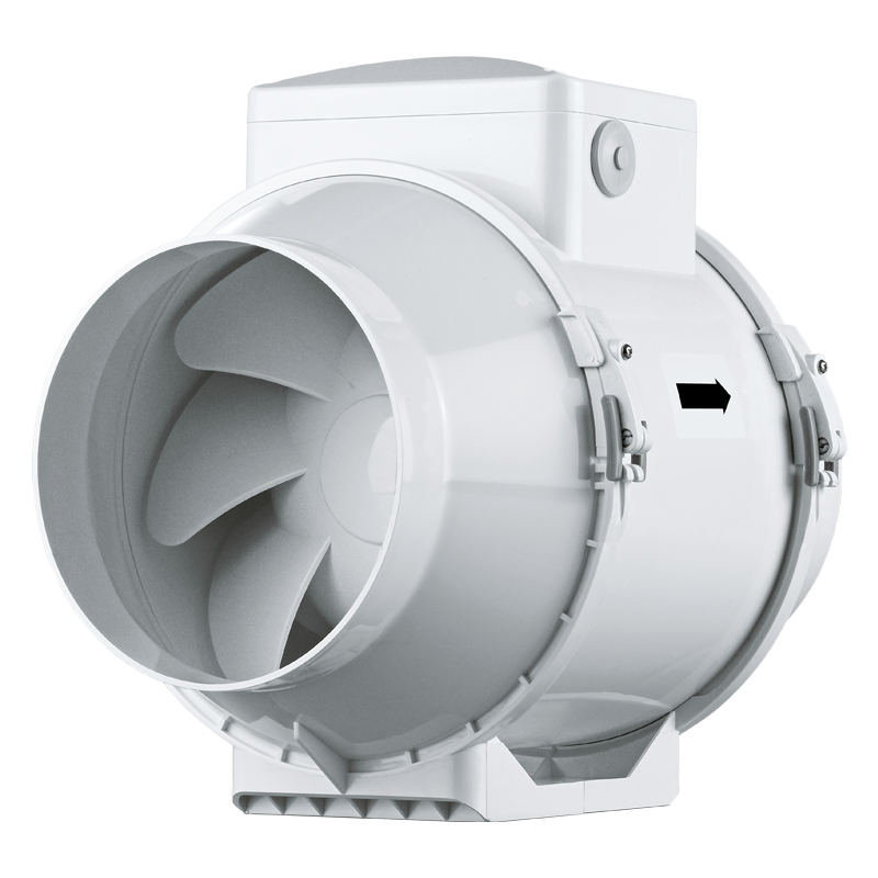 Blauberg Turbo EC 125 eco - Inline mixed-flow fans