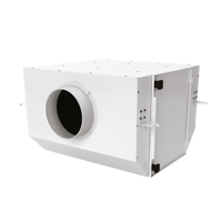 Filter-boxes - Accessories for ventilating systems - Blauberg Clean Box 100 G4-F8-Carbon