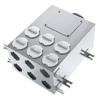 System 75 - Radial ductwork - Series Blauberg BlauFast SR 125/75x6 02