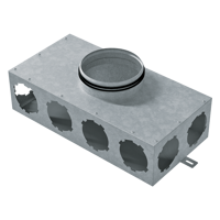 System 90 - Radial ductwork - Series Blauberg BlauFast SR 160/90x8 01