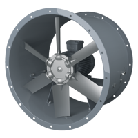 Medium pressure axial fans - Axial smoke extraction fans - Series Blauberg Axis-P 60 Hz