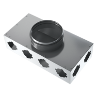 System 63 - Radial ductwork - Series Blauberg BlauFast SR 160/63x8 01