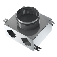 System 63 - Radial ductwork - Series Blauberg BlauFast SR 125/63x2 01