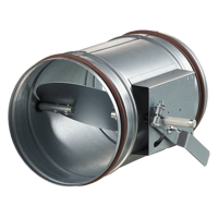 For rectangular ducts - Dampers - Series Blauberg VK (round)
