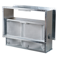 For rectangular ducts - Filter-boxes - Series Blauberg KFBK (rectangular)