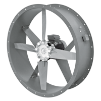Medium pressure axial fans - Axial smoke extraction fans - Series Blauberg Axis-P 1400/1600
