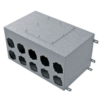 System 90 - Radial ductwork - Series Blauberg BlauFast SR 90x10 02