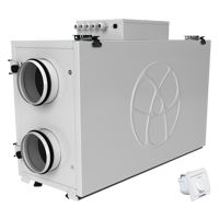 Horizontal Units - Crossflow residential AHU - Blauberg KOMFORT Ultra EC L2 300-H S2 white
