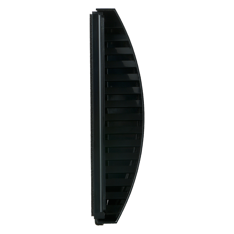 Blauberg AH-10 black 100 - Plastic hoods decoration of supply and exhaust vents of public, residential and industrial ventilation systems