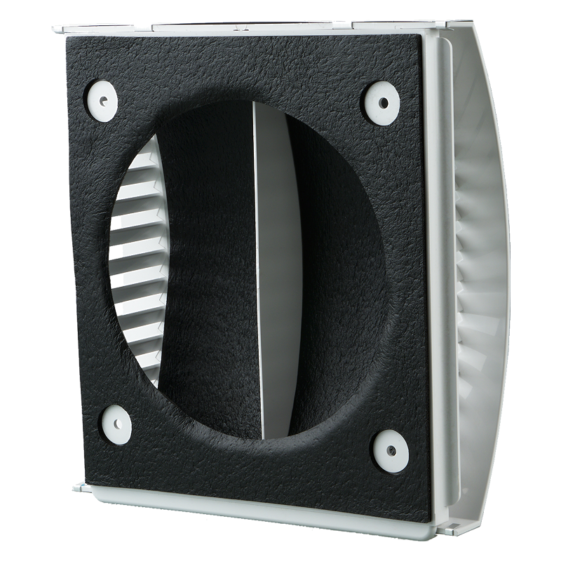 Blauberg AH-10 chrome 100 - Plastic hoods decoration of supply and exhaust vents of public, residential and industrial ventilation systems