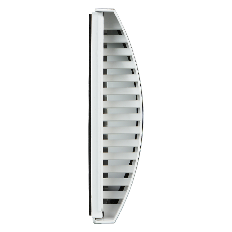 Blauberg AH-10 chrome 100 - Plastic hoods decoration of supply and exhaust vents of public, residential and industrial ventilation systems